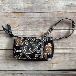 VERA BRADLEY  Scottie Dogs Clutch Wallet phone ID Strap Zipper